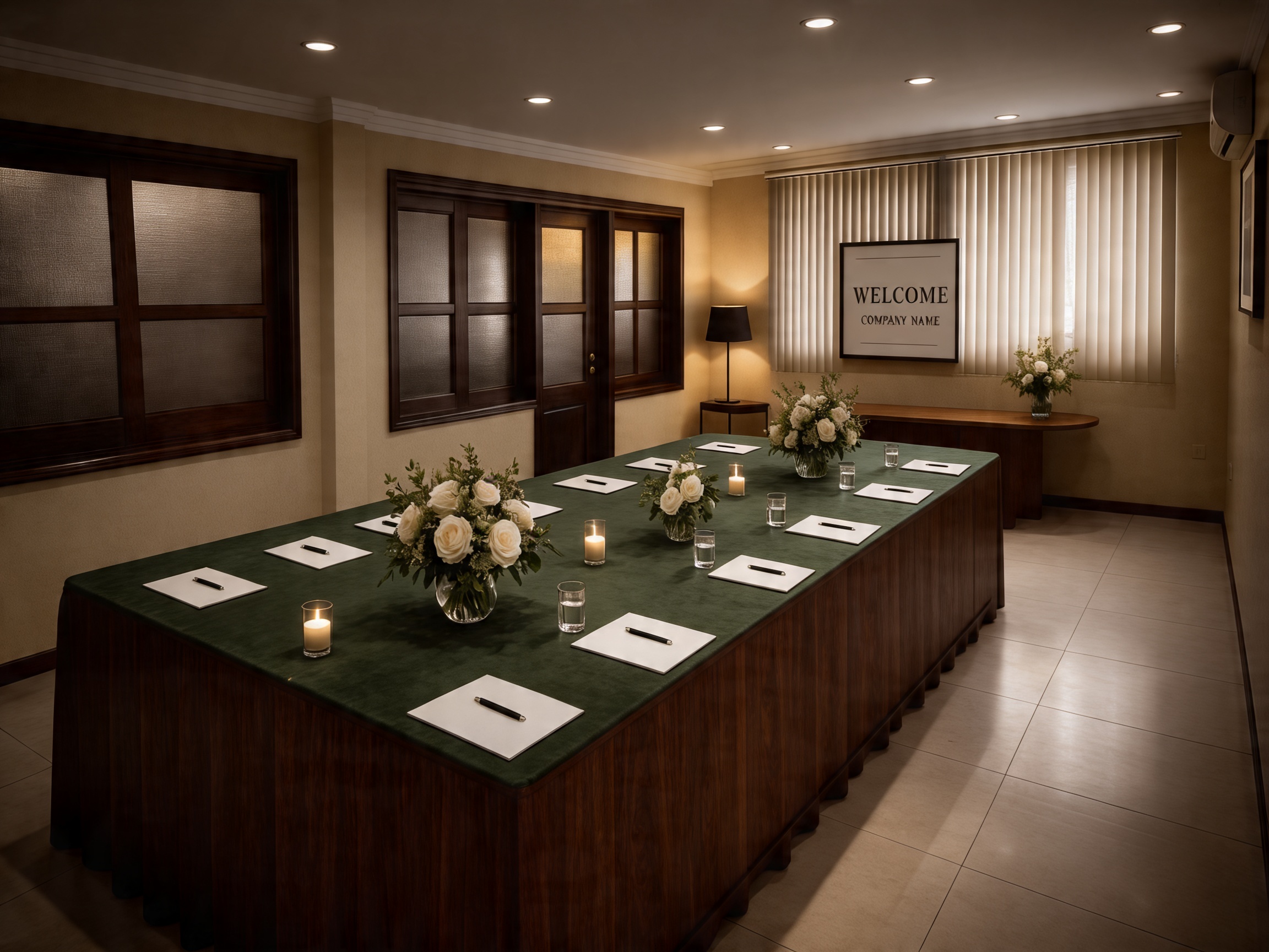 Sala de Reuniones Hotel Río Yurubí